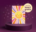 1e kaart gratis + 25% korting op alle cadeaus + gratis ansichtkaarten met Greetz Plus