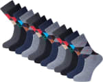 12 Pairs Men’s Thick Thermal Winter Socks (Sizes 6–11) – £6.71