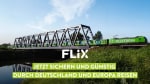 Voucher voor de Flixbus en Flixtrain voor €14,99 via aldi-deals