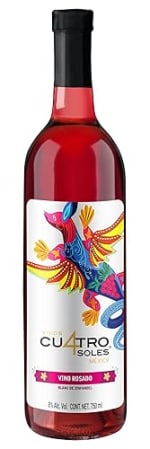 Vino Rosado Cuatro Soles por $86 | Oferta Amazon