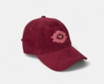 Gorra de niña pana motivo etnico granate por 8.91€