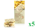 Tableta de chocolate blanco con avellanas enteras, pistacho y almendras por 14.95€