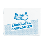 Zuivelmeester Roomboter ongezouten  250 g voor €1,69 bij Dirk