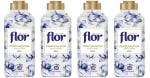4 Botes de 36 Lavados de Flor Azul - Perfumador para La Ropa por 8.64€
