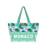 Bolsa Holly verde estampado MONACO tamaño pequeño por 1.99€