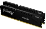 Mémoire RAM Kingston Fury Beast 32Go (2x16Go) DDR5 6000MHz CL 36 Noir à 349,99€