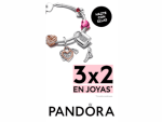 Pandora Oferta 3x2 en muchas joyas te llevas 3 por 38€