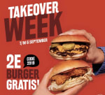 Gratis tweede burger bij Johnny's Burger