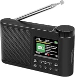 DAB Portable Digital Radio Rechargeable Battery or Mains Powered Small FM Radio Sold
