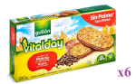6 x Galletas sandwich integrales de avena y chips de chocolate con avellanas a 7.78€