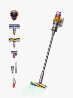 Dyson V12 Detect Slim Absolute Cordless Vacuum Cleaner – Yellow/Nickel, 2-Year Guaran