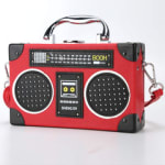 Bolso cruzado de noche con forma de radio vintage en PU por 9.99€