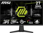 MSI mag 275QF Monitor Gaming Plano WQHD 180Hz / 0.5 m, 1 ms por 156€