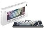 Clavier Gaming sans Fil MSI Forge GK600 TKL Wireless Sky FR à 80,47€