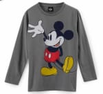 Polera Infantil TBC Mickey Classic Manga Larga Gris por solo $2.990 en Dimarsa Chile