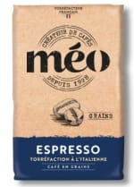Café en Grains Espresso Torréfaction à l'italienne Corsé MEO à 16,65€