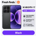 Xiaomi 17 512Gb voor €724 dmv code bij Aliexpress