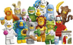 2 stuks LEGO Minifiguren Serie 28 Dierenkostuums voor €5,23 bij Amazon