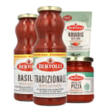 1+1 gratis op Alle Bertolli Pasta, pesto en pizza bij de plus