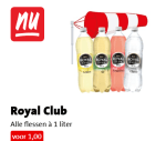 Royal Club Alle flessen à 1 liter voor €1 bij de Jumbo