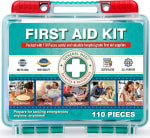 General Medi 110 Piece First Aid Kit Compact Emergency Deal