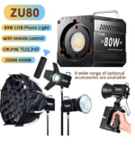 Luz de fotografía COB de temperatura de Color Dual por $1.428 en AliExpress