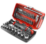 Coffret de 38 pieces douilles et embouts Facom 1/4" 6 pans à 105,70€