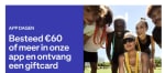 Download de app en ontvang €5, €10 of €20 als voucher via de decathlon app