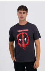 Camiseta Deadpool Camiseta Hombre Marvel Gris por 4.99€