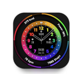 Gratis ML2U 165 Multicolor watchface bij Google