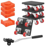 Juego Elevador Mueble 4 Ruedas 500kg por 20,66€