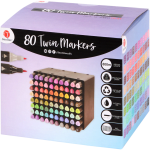 DécoTime twinmarkers 80 stuks voor €9,95 bij de Action