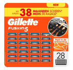 Gillette Fusion5 scheermesjes - 28 stuks voor €59,99