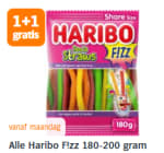 1+1 gratis op Alle Haribo bij de AH