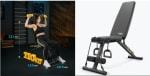 Banc de musculation réglable pliable Trex Sport TX-110B avec extenseurs à 52,99€
