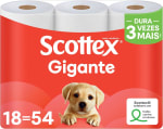 36 rollos Scottex Gigante Papel Higiénico Seco de 3 capas por 19.19€