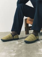 Cordura Quilted Slippers – Green & Olive, Multiple Sizes