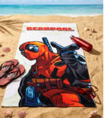 Toalla de Playa Deadpool 70x140cm – Impresión HD Comic – 100% Poliéster por 8.99€
