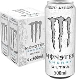 8 latas Monster Energy Ultra White, Bebida energética sin Azúcar 500 ml por 8.53€