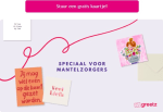 Gratis kaartje sturen naar een mantelzorger bij Greetz van PGGM&CO