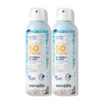 Pack Sensilis Body Spray Dry Touch SPF50 Protector Solar 2 x 200 ml por 9.99€