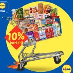 10% korting op je kassabon bij de Lidl