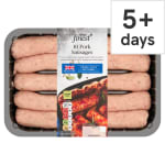 Tesco Finest Pork Sausages 10 Pack for £2.25 Clubcard Price