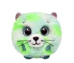 Peluche Ty Puffies Evie Grean Cat 10Cm por 3.99€
