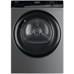 Haier HD90-A2939R-UK I-Pro Series 3 Heat Pump Tumble Dryer, 9kg, Grey, A++ Rated Wit