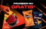 Gratis Doritos 170g verpakking via cashback bij Hasting