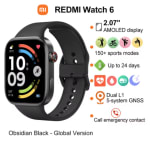 Nuevo Reloj Inteligente Xiaomi REDMI Watch 6 negro por 66.65€