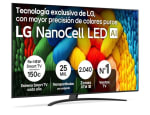 LG TV 86" NanoCell Smart TV LED IA por 929.99€.