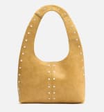 Bolso Hobo grande con detalles metálicos por 22€.