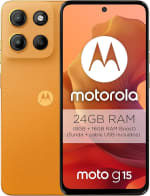 Móvil Motorola Moto g15 24GB (8G+16GB RAM Boost)/128GB Naranja por 119€